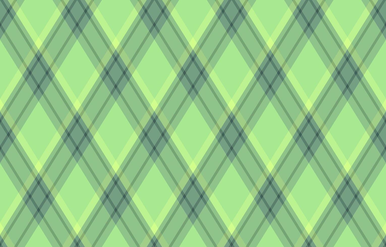 Elegant diagonal plaid pattern in soft green and teal hues. Perfect for website backgrounds, textile designs, or wrapping paper. Seamless repeat ensures versatile use. Clean, modern aesthetic. vector