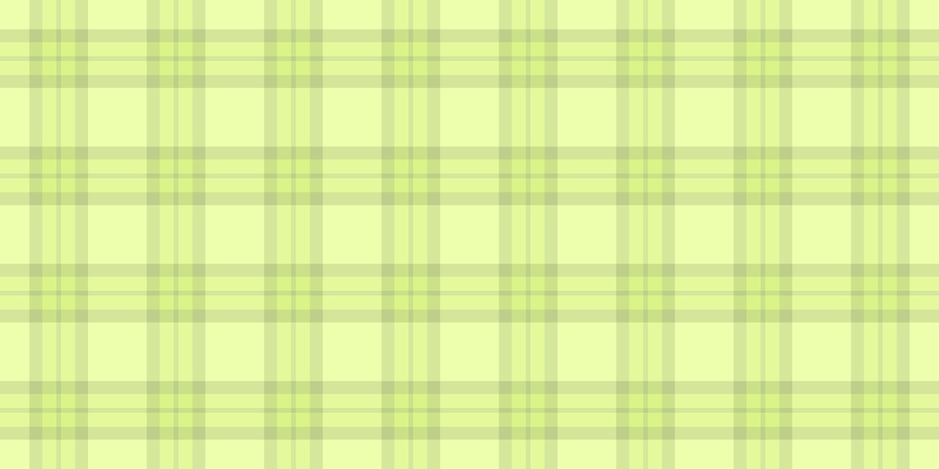 Subtle pastel yellow and green plaid pattern. Perfect for backgrounds, website designs, or textile projects. Evokes feelings of spring, freshness, and serenity. vector