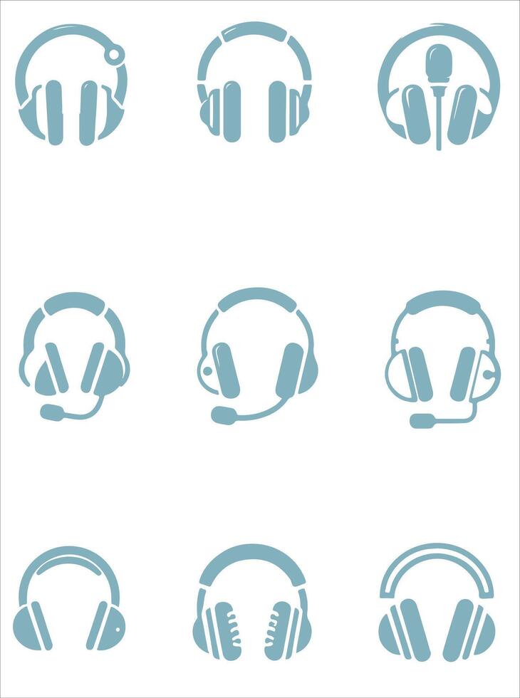 Audio Aura collection logo vector