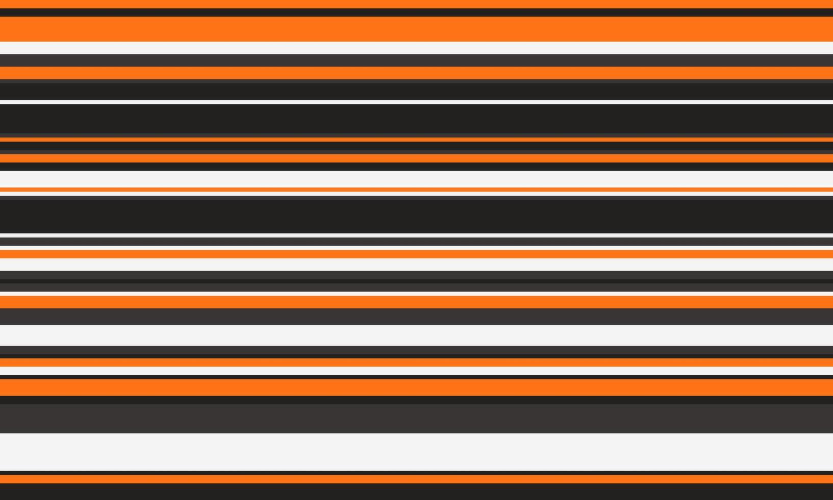 vibrante horizontal rayas en naranja, negro, y blanco crear un dinámica, moderno modelo. Perfecto para antecedentes, textiles, o web diseño, esta imagen ofertas un negrita estético y versátil usar. vector