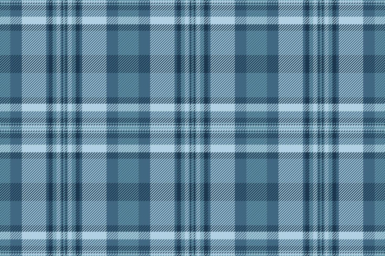 Serene blue plaid textile pattern. Perfect for website backgrounds, apparel design, or crafting projects. Evokes feelings of calm and sophistication. vector