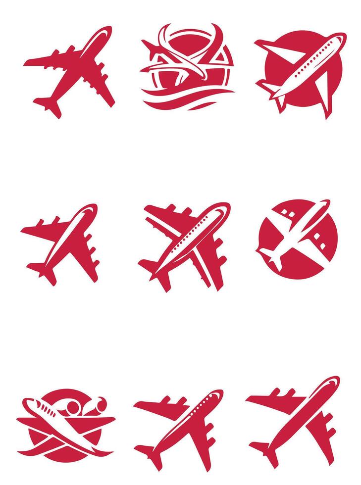 Air Glide collection logo vector