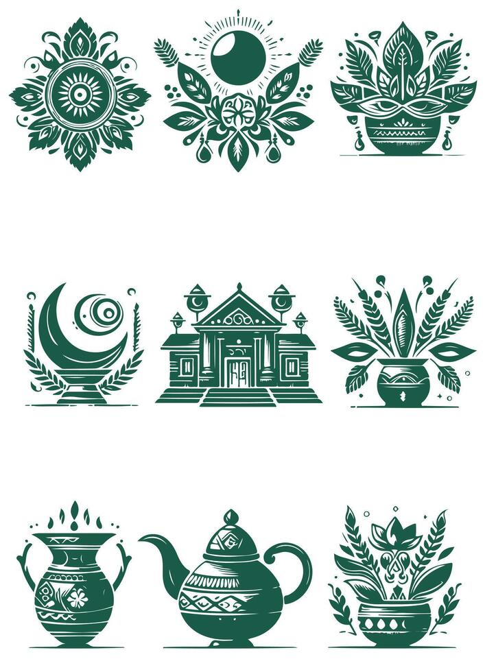 Bliss Pongal Collection Logo vector