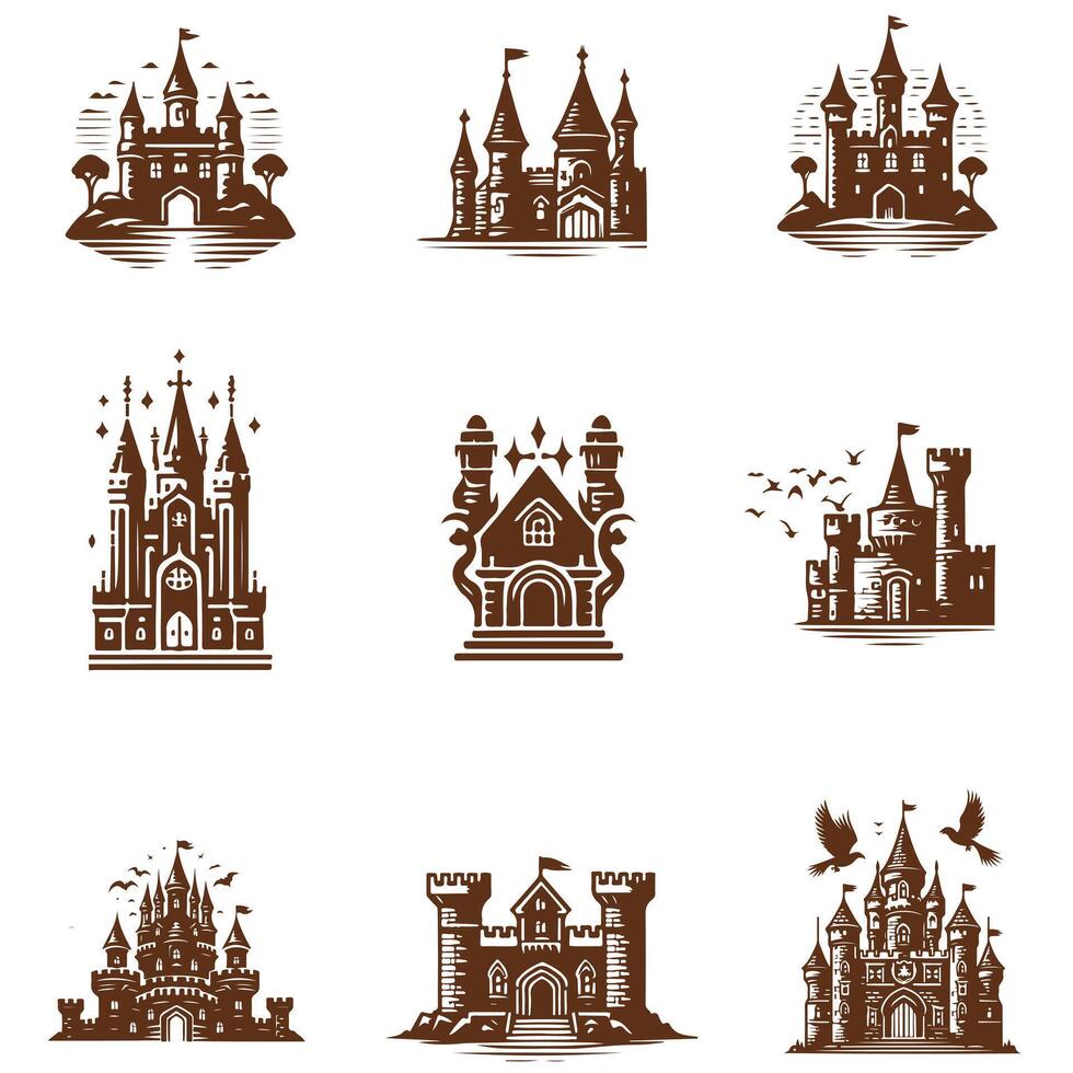 Silverstone Castle collection vector