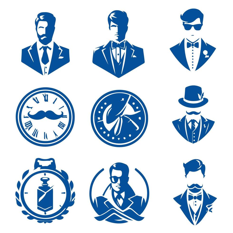 The Refined Gentleman Collection Logo vector