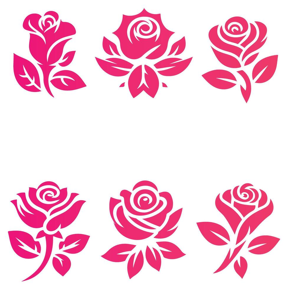 Rosy Radiance collection logo vector