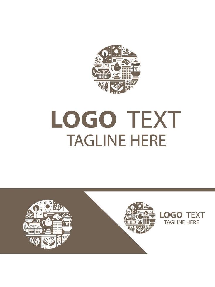 Full Moon Festivities Seollal logo vector