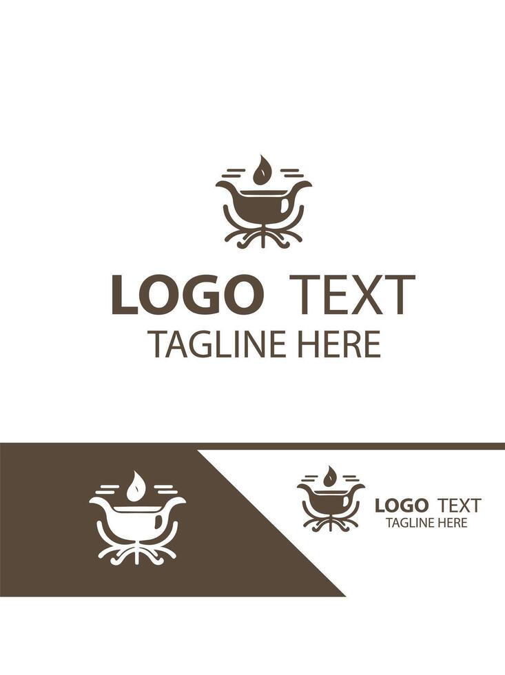 Joyous Lunar Seollal logo vector