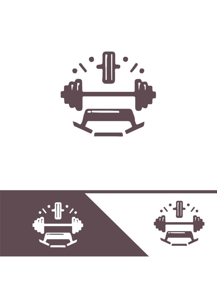 The Fitness Factory Gym logo vector