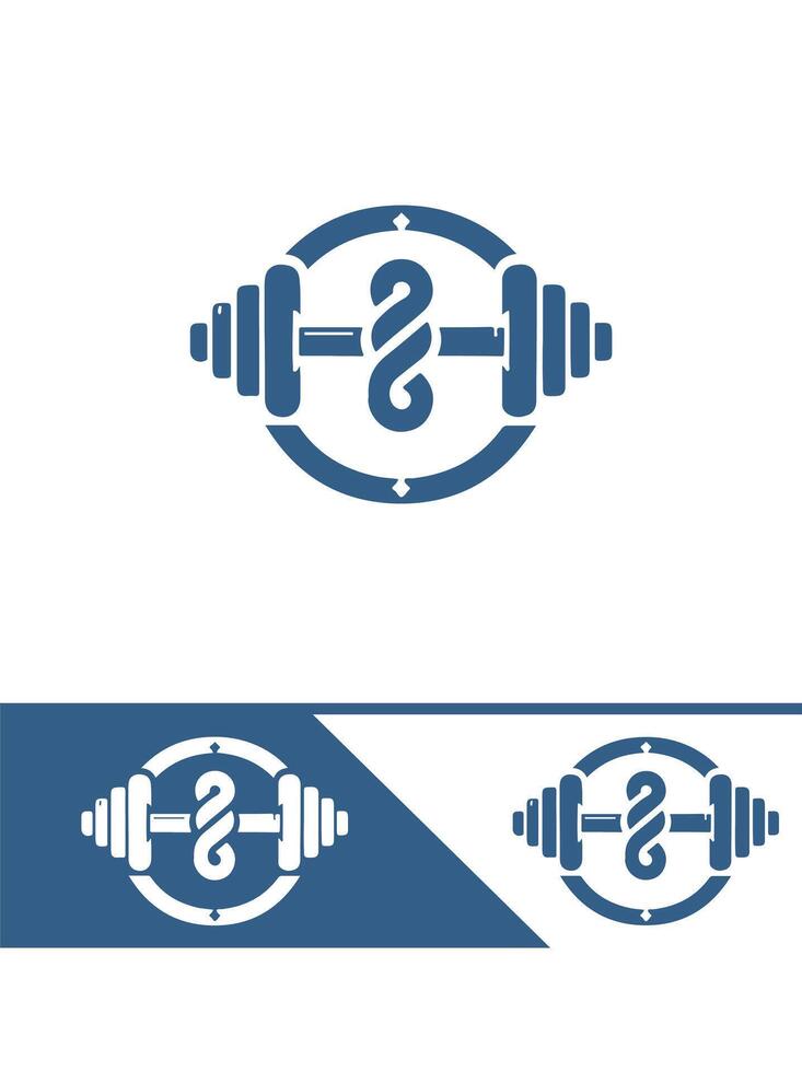 The Fitness Lab Gym logo vector