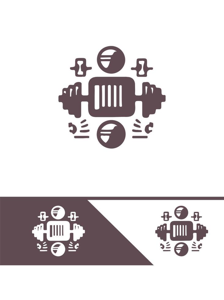 Defy Yourself Gym logo vector