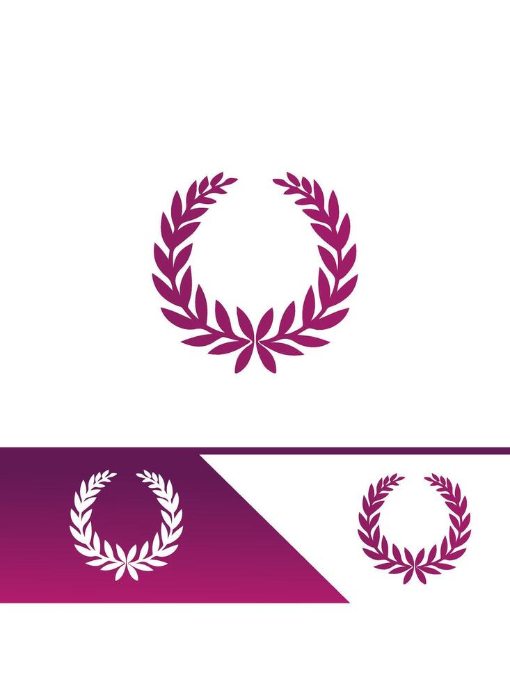 Wreath of Life Logo Design vector