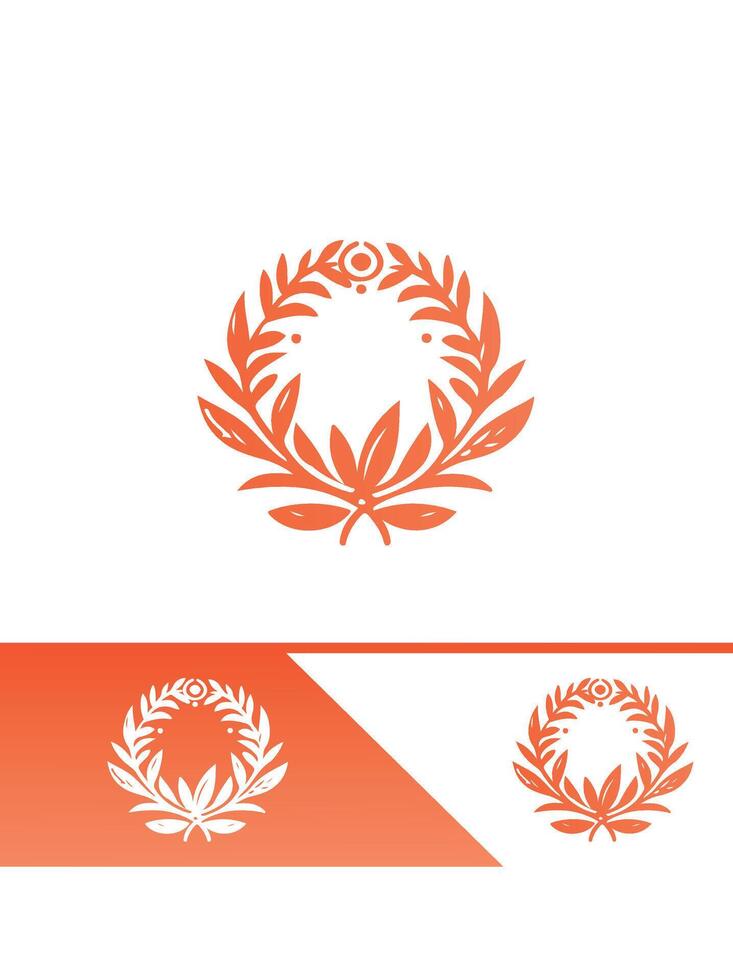 Serenity Wreath Logo vector