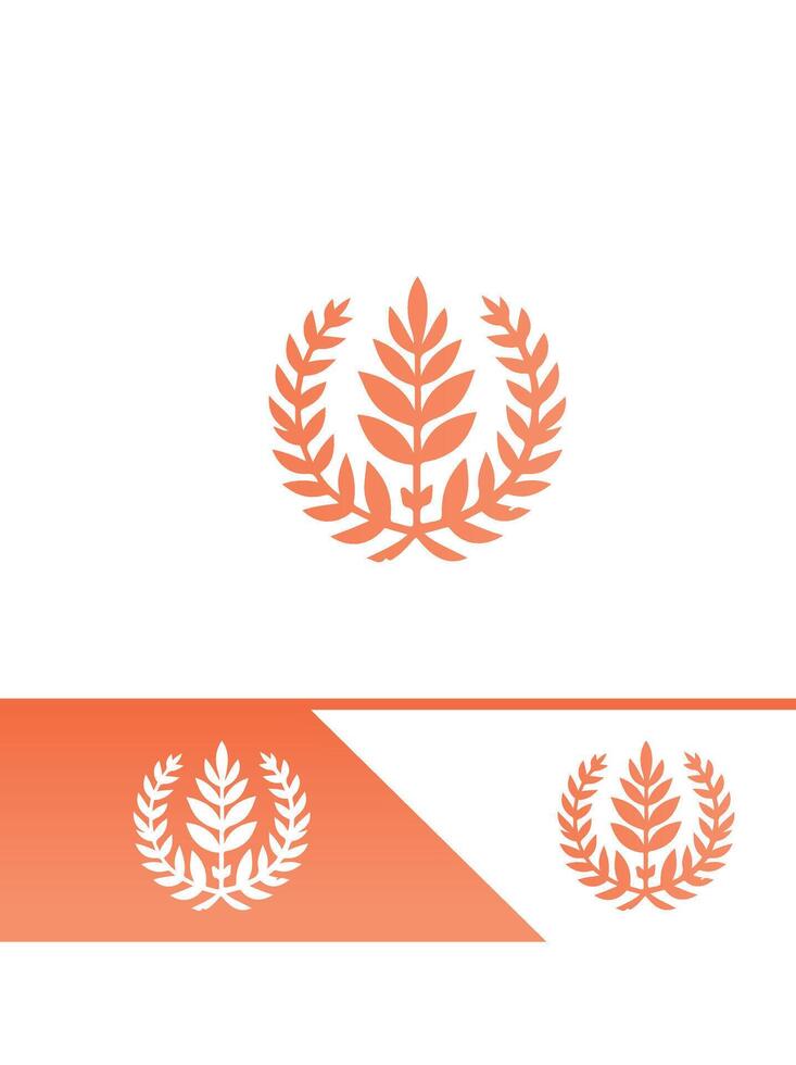 Circle of Beauty Wreath Logo Design vector