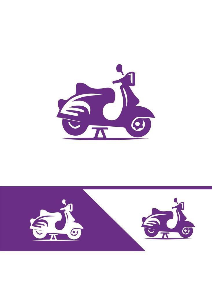 Velocity Pro scooter logo vector