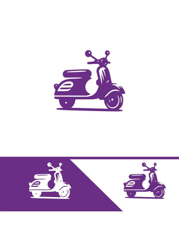 Glide Storm scooter logo vector