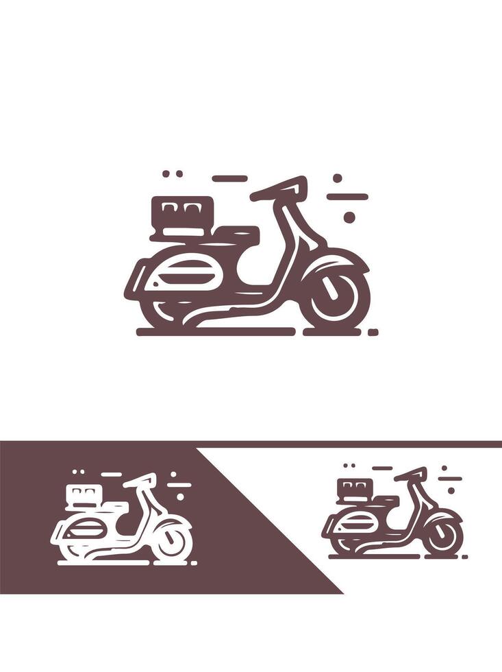 Evo Scoot scooter logo vector