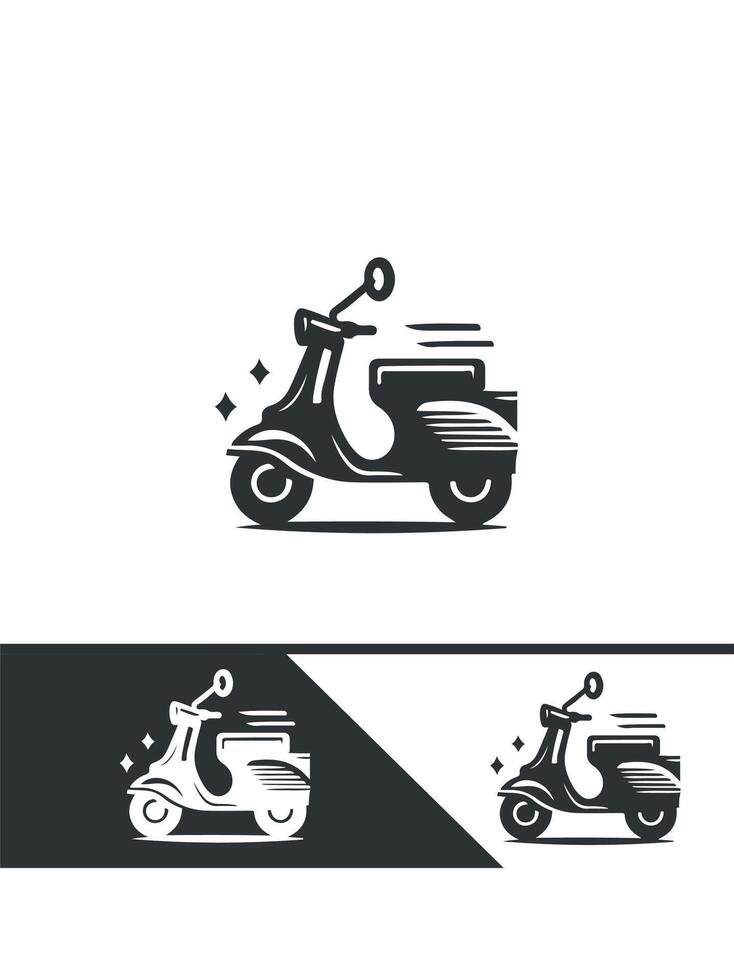 Urban Rush X scooter logo vector