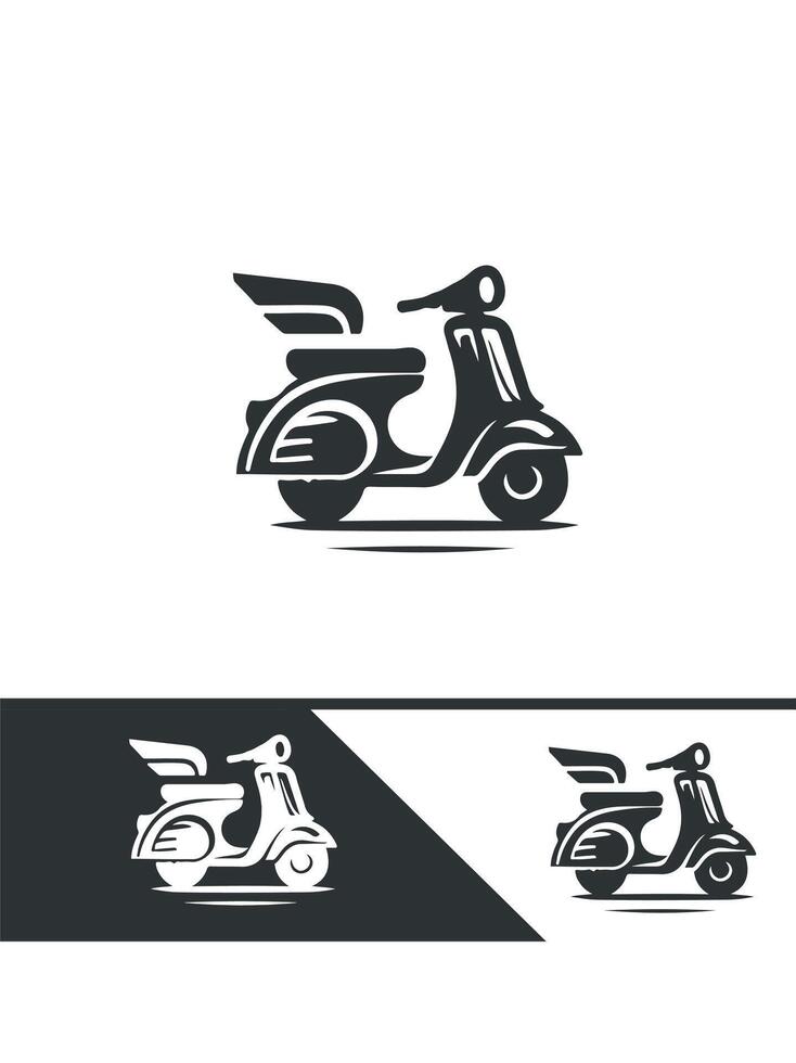 Glide Master scooter vector