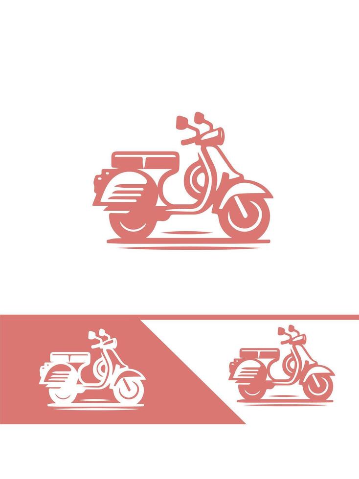 Cyclone Scoot scooter logo vector