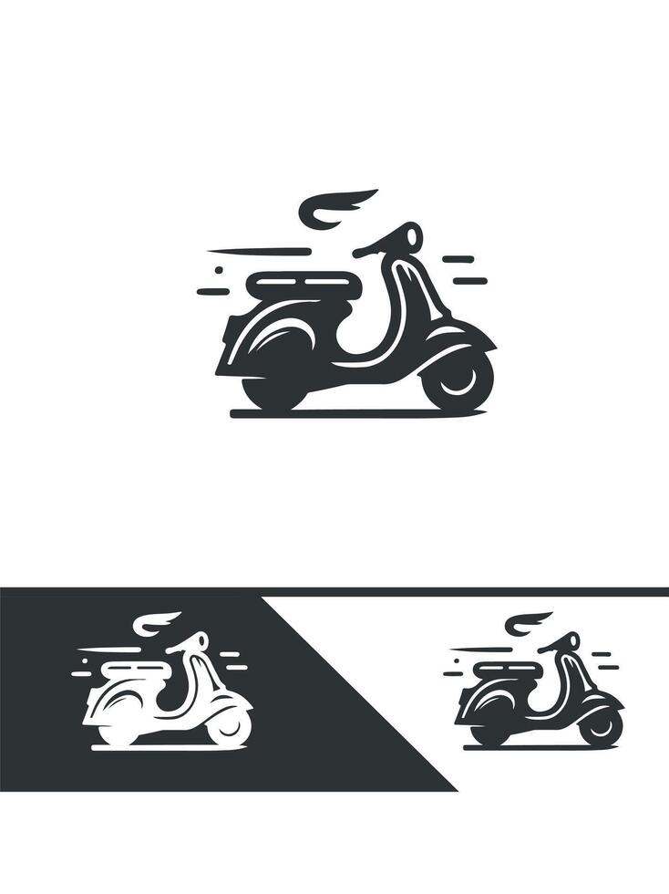 Glide Pro scooter logo vector