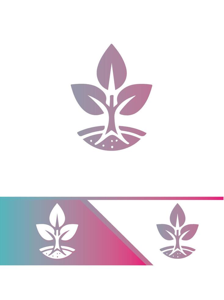 Seedling Grove Logo Design vector