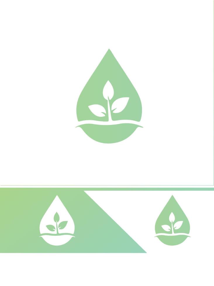 Bloom Seedling Logo vector
