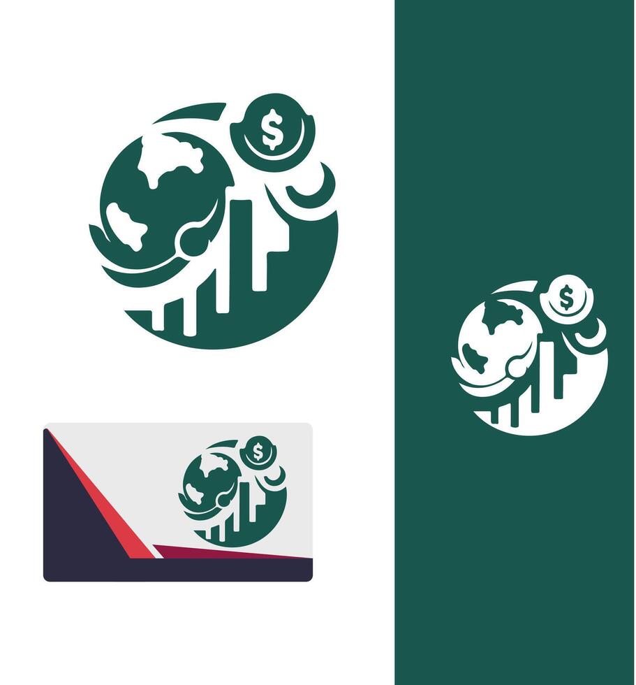 Equity Edge Finance Logo Design vector