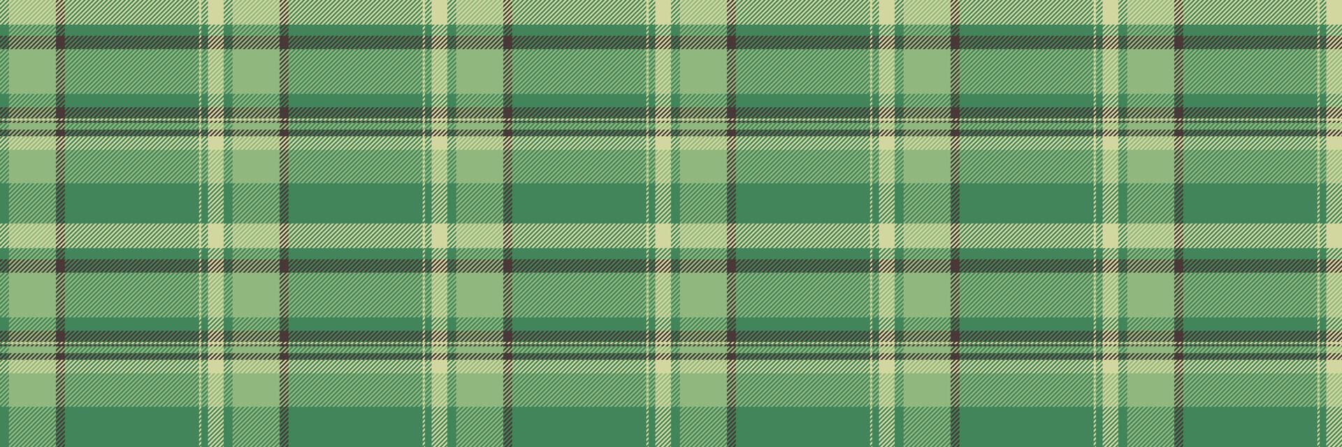 Subtle green and beige plaid pattern. Perfect for textile designs, website backgrounds, or crafting projects. Evokes feelings of calm and nature. vector