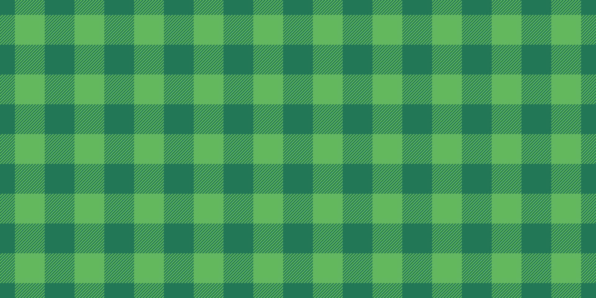 Vibrant green gingham check pattern. Perfect for backgrounds, textiles, or springsummer designs. Clean, simple, and versatile, this image evokes freshness and nature. vector