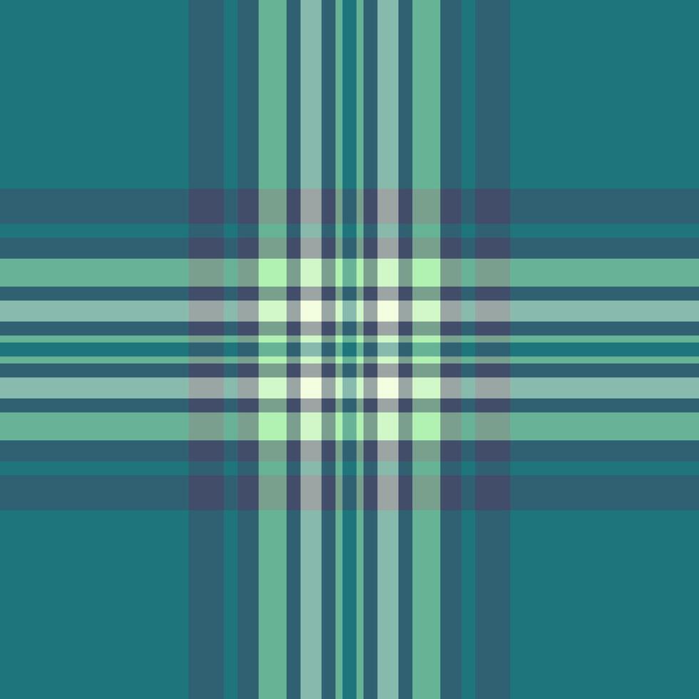 Abstract teal and mint green plaid pattern. Perfect for textile design, website backgrounds, or adding a touch of sophisticated texture to your projects. vector