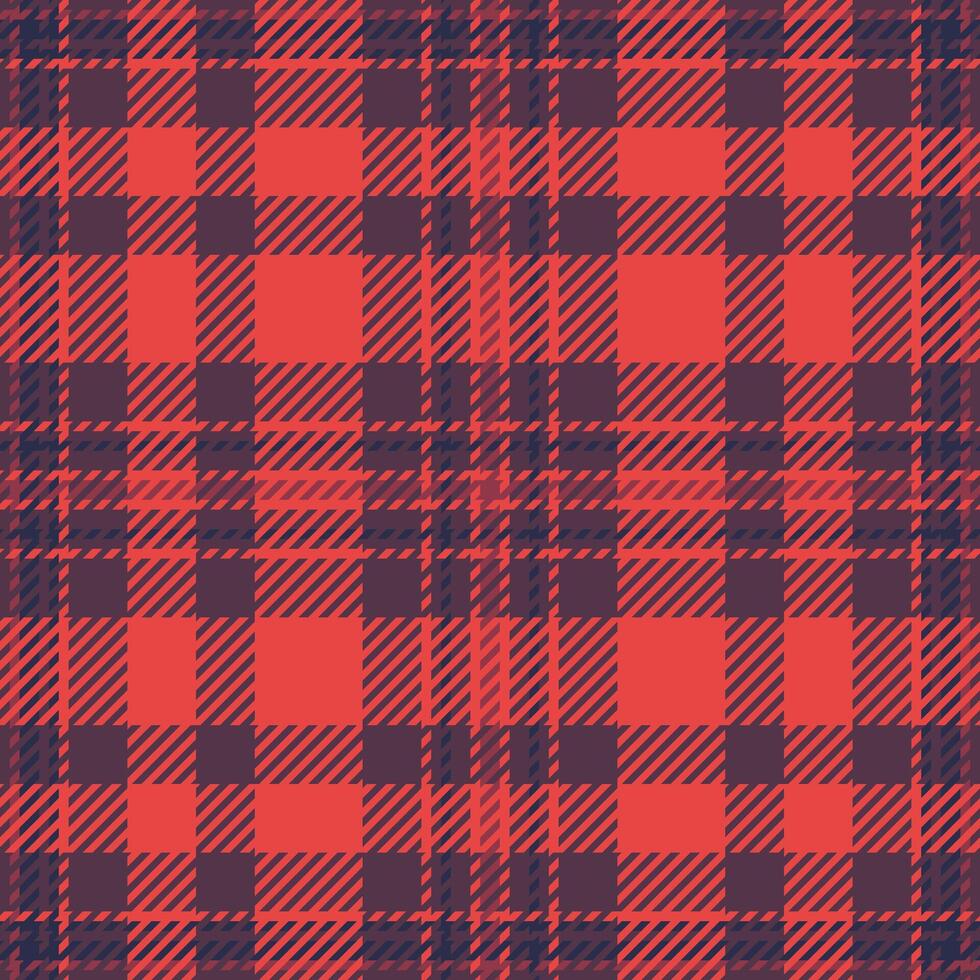 Vibrant red and darknavy plaid pattern. Perfect for textile design, fallwinter themes, or adding a touch of rustic charm to your projects. vector