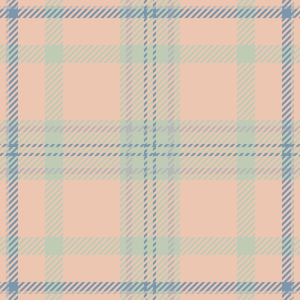 Elegance plaid tartan background, relax fabric check texture. Primary pattern textile seamless in pastel and light colors. vector