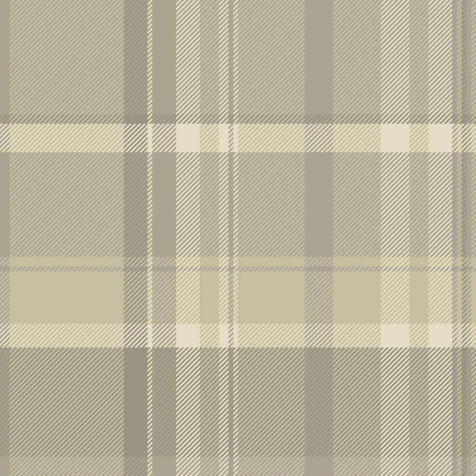 Preppy tartan plaid fabric, postcard textile pattern background. Elegant texture check seamless in pastel and light colors. vector