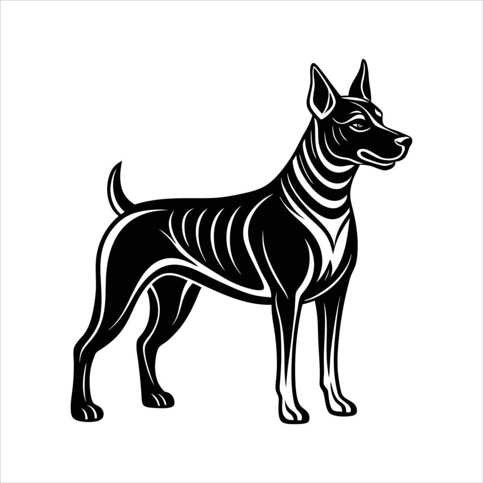Adorable Papillon in a Confident Pose vector