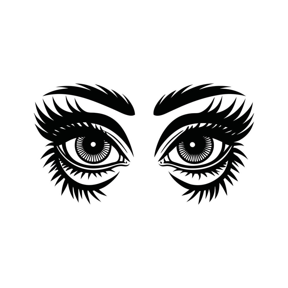 Eyes of the Night vector