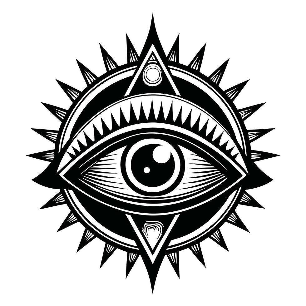 The All Seeing Eye vector