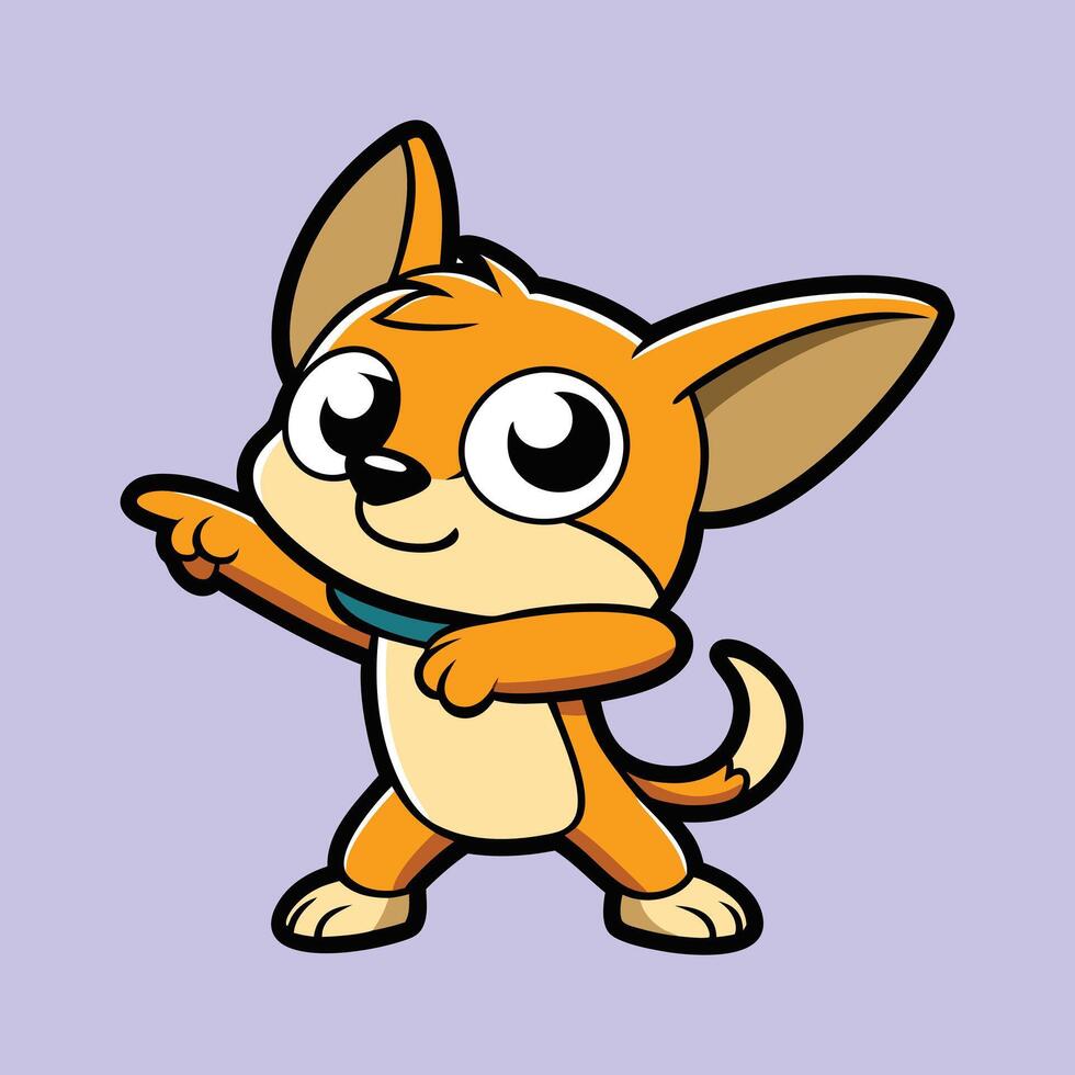 Dabbing Chihuahua Bringing the Energy vector