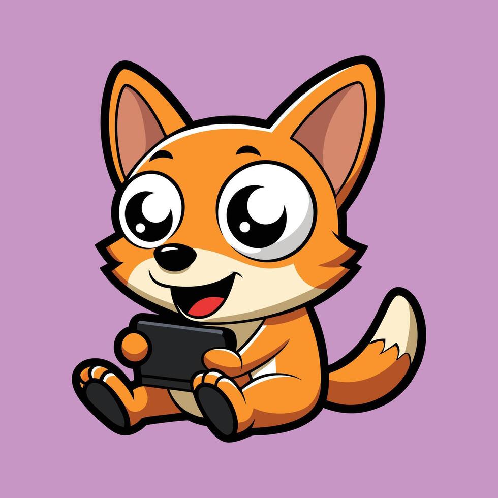 Gaming Fun with a Cute Chihuahua vector