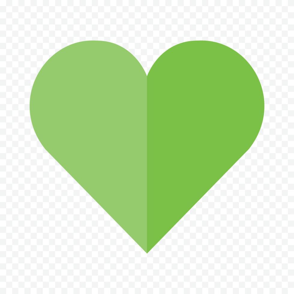 Heart design on a white vector