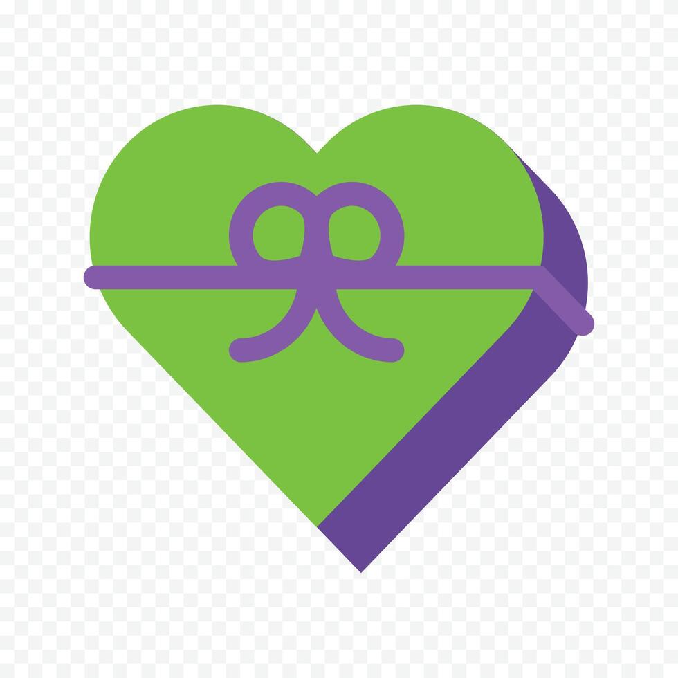 Hearts Multiple Styles on the white vector