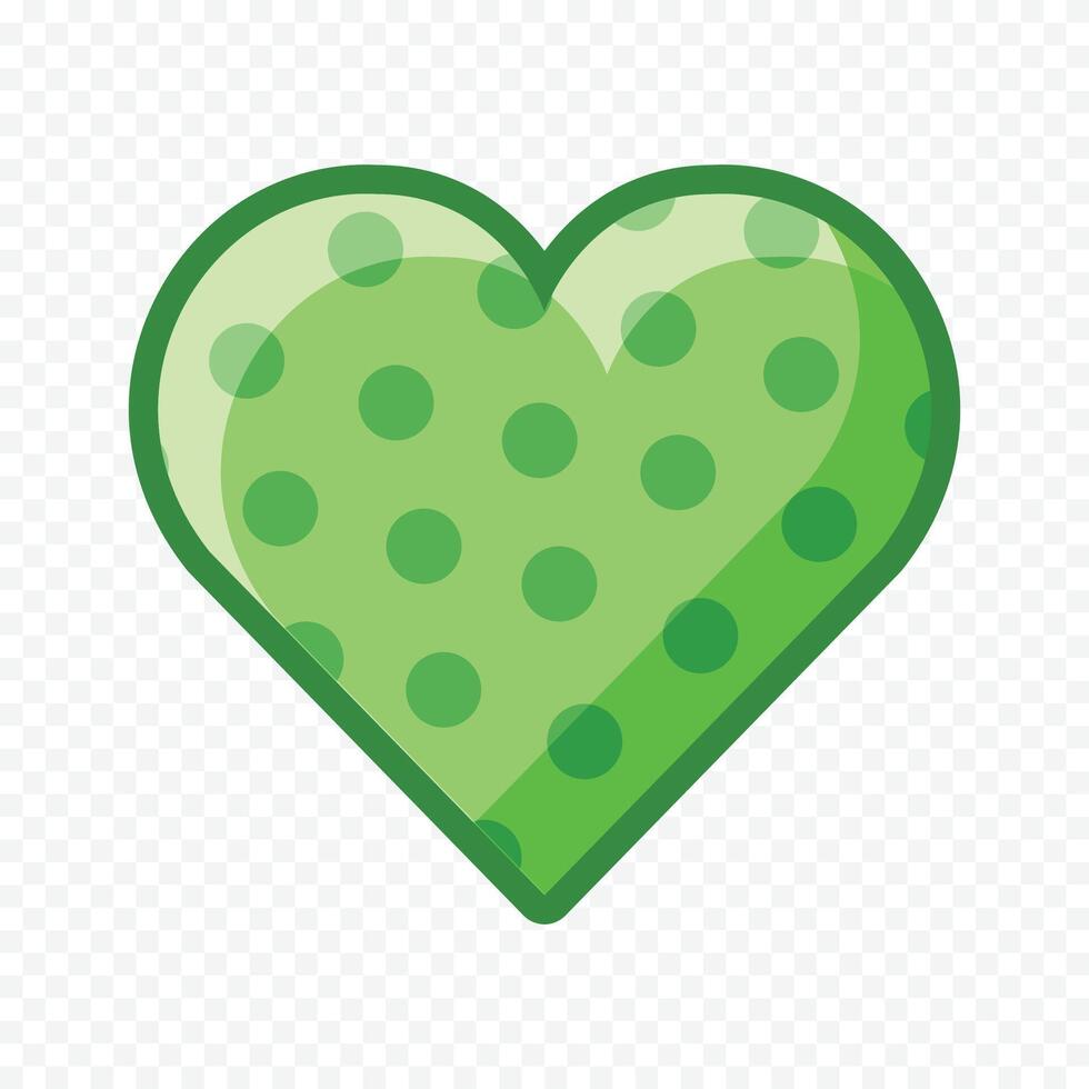 Cute pastel hand drawn doodle heart design illustration on a white background vector