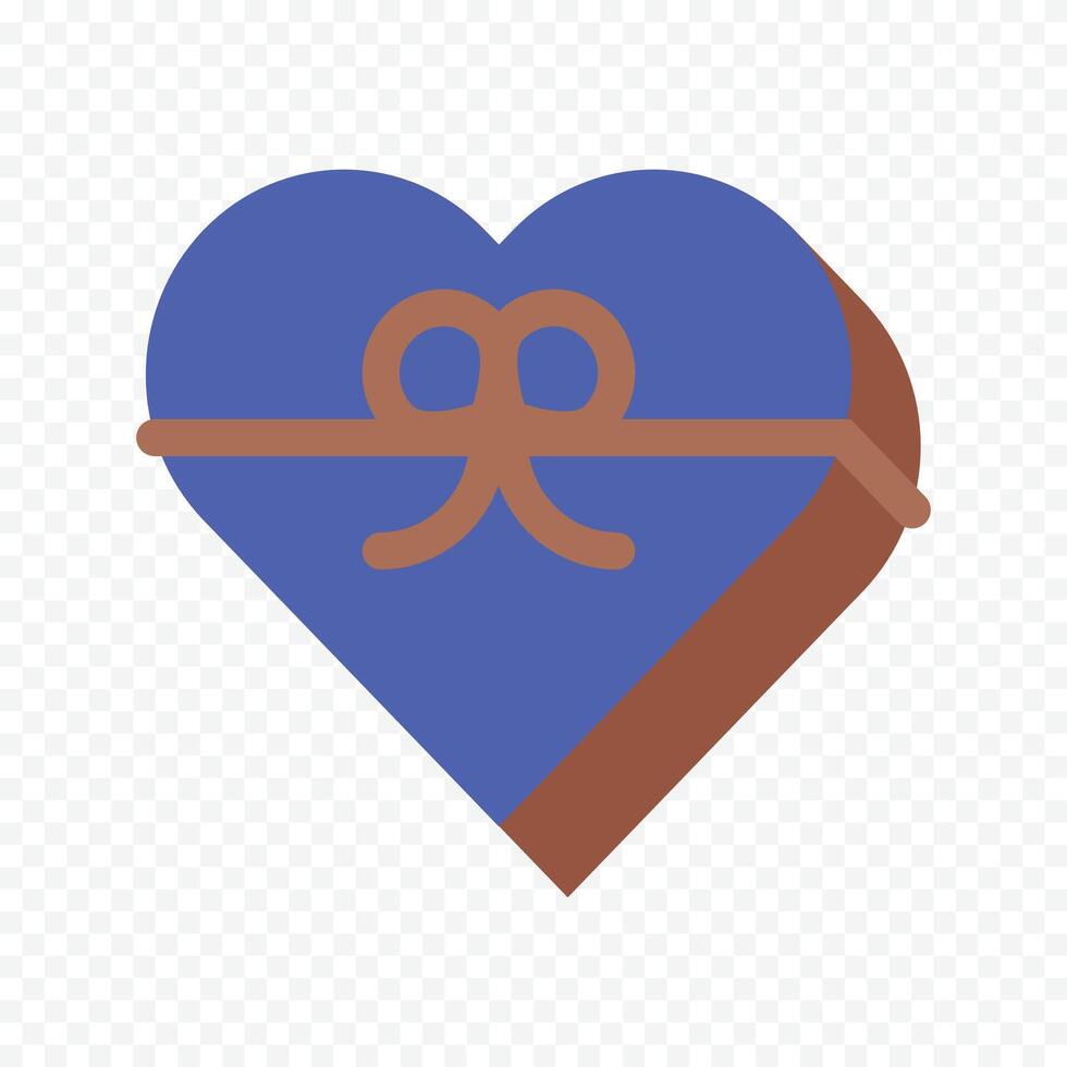 Cute pastel hand drawn doodle heart design vector
