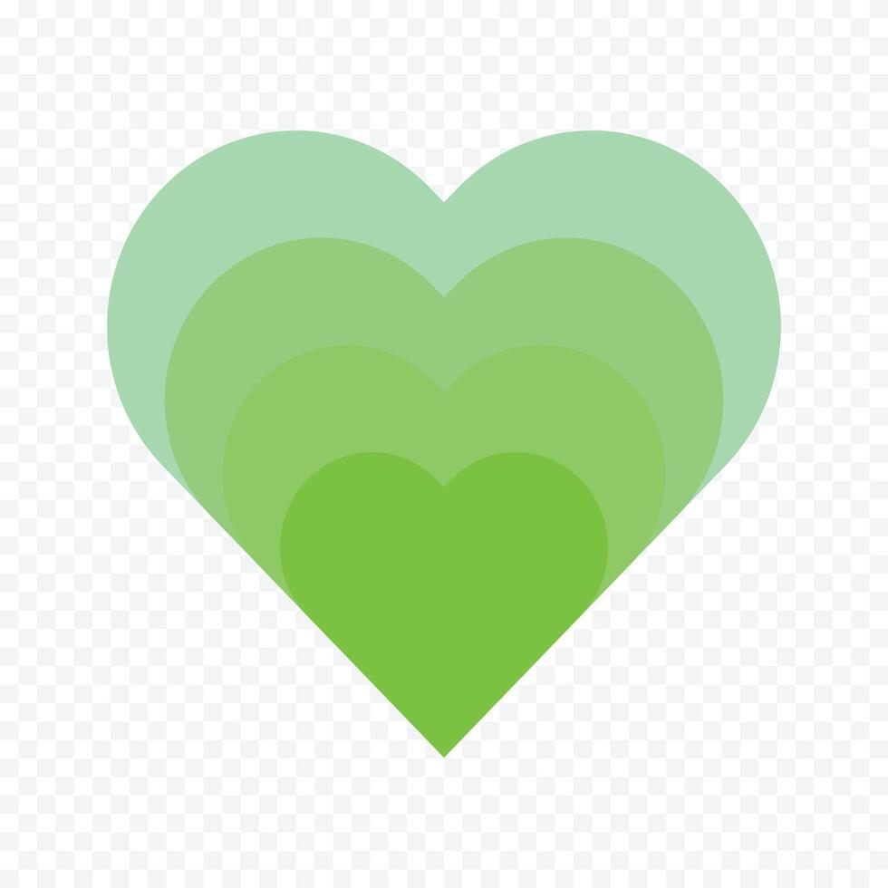 Valentines decor element red heart shape sketch isolated on the white background vector