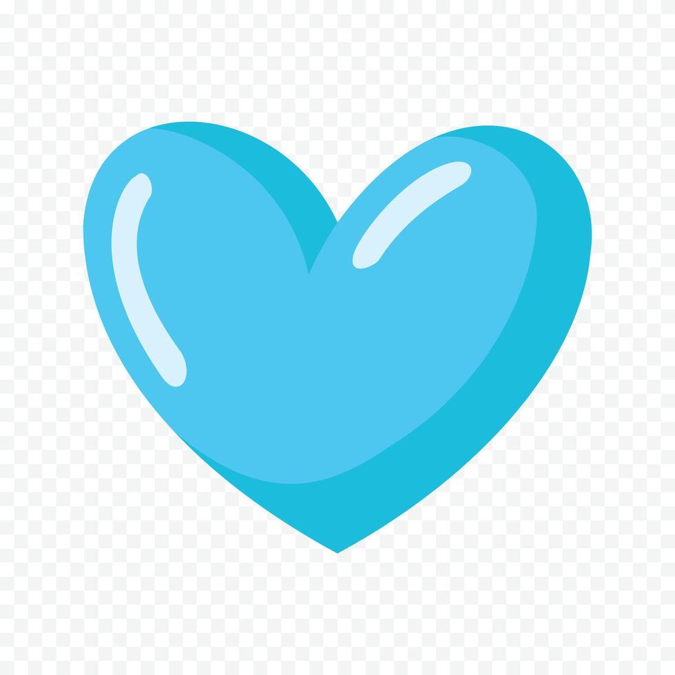 Cute pastel hand drawn doodle heart isolated on a white background vector