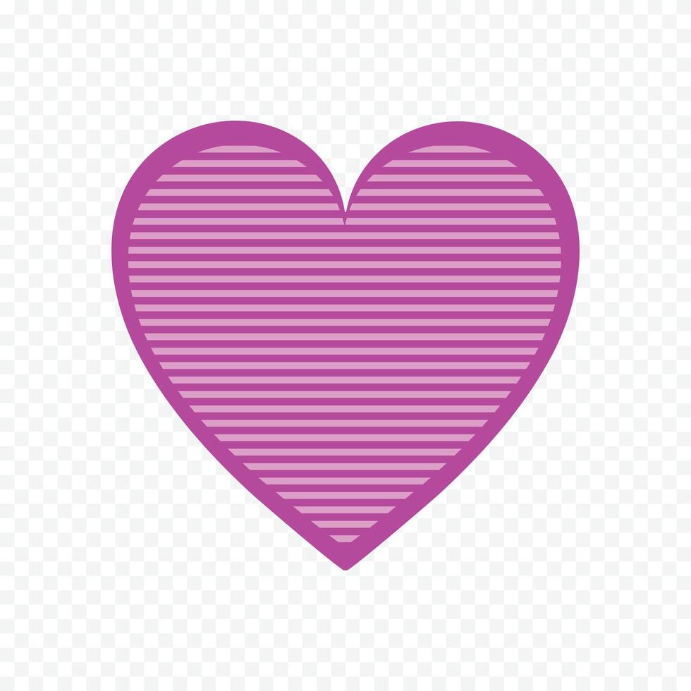 Valentine's doodle, Heart doodle on a white vector