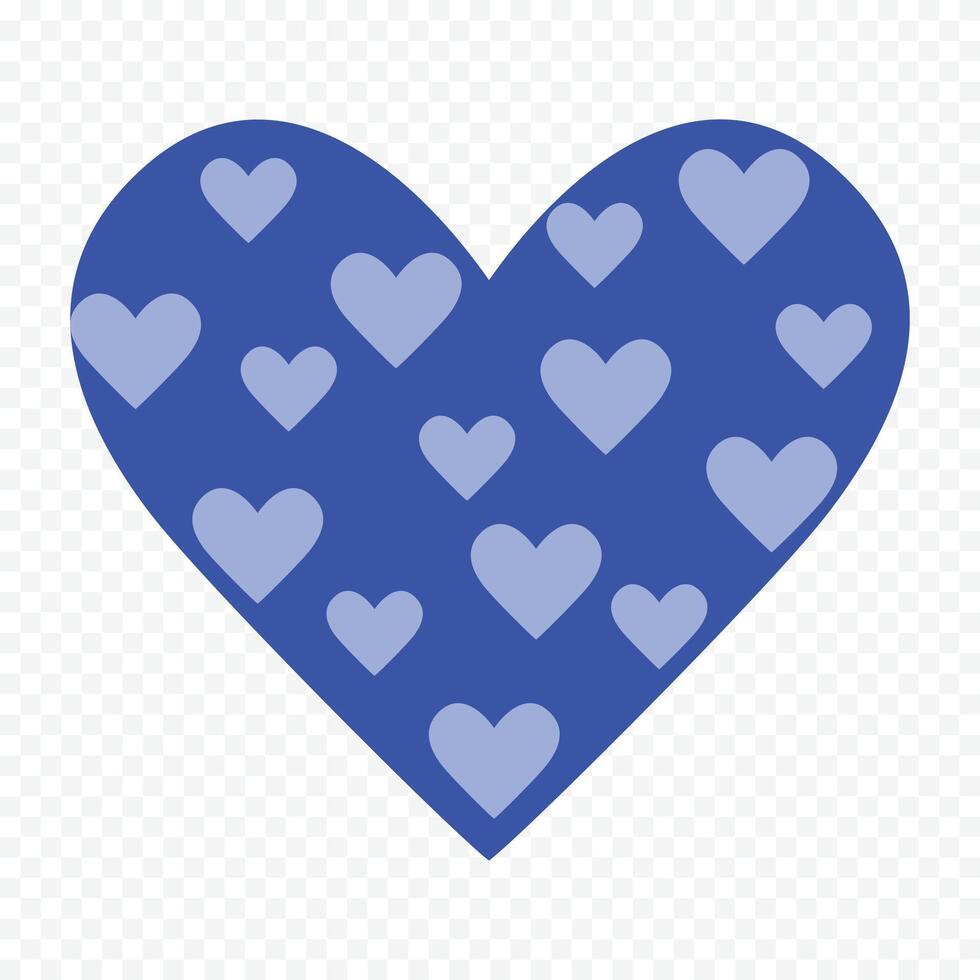 Valentines Day Decorative Elements on a white vector