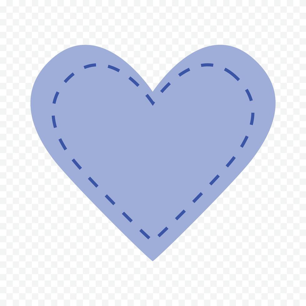 Valentines Day Decorative Elements on the white vector