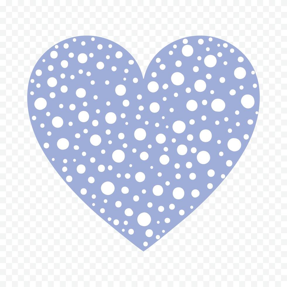 Heart Silhouettes Love and Valentines Day Decorative Element on white vector