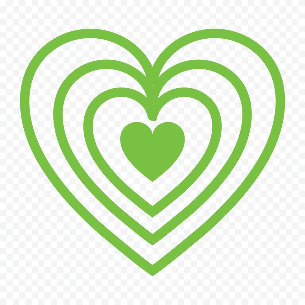 Hand drawn love illustration on white backgorund vector